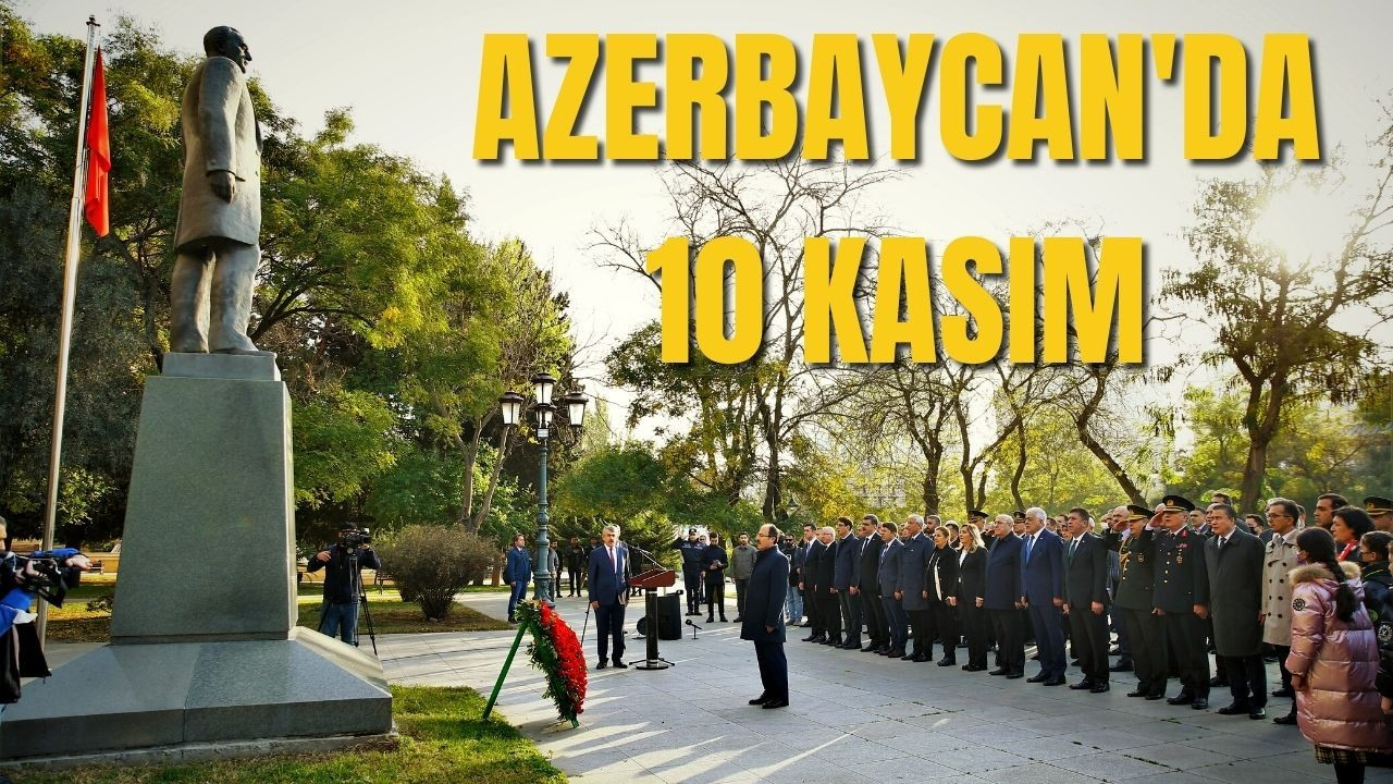 Atatürk vefatının 83. yılında Azerbaycan'da anıldı