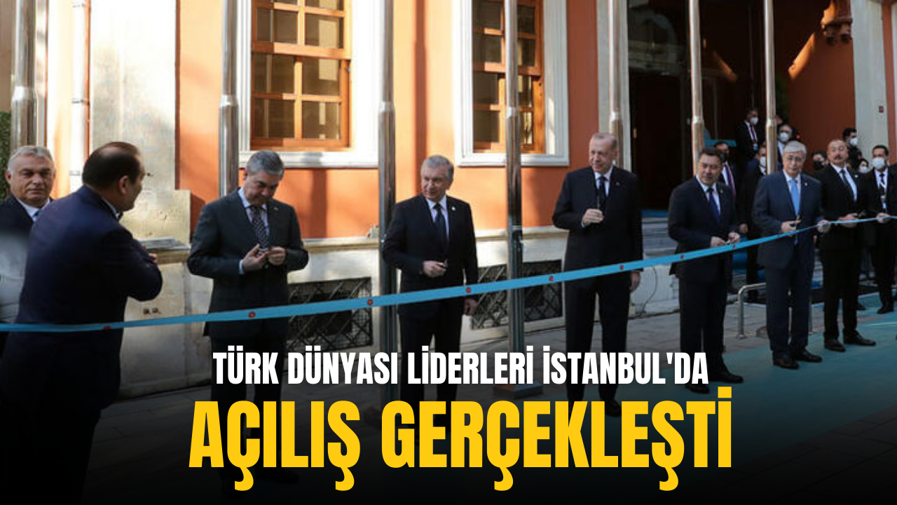 Cumhurbaşkanı Erdoğan, Türk Konseyi binasının