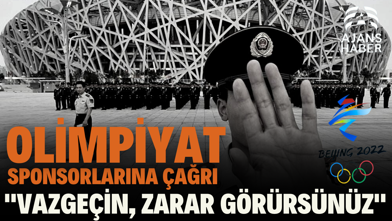 Olimpiyat sponsorlarına Uygur zulmü hatırlatması