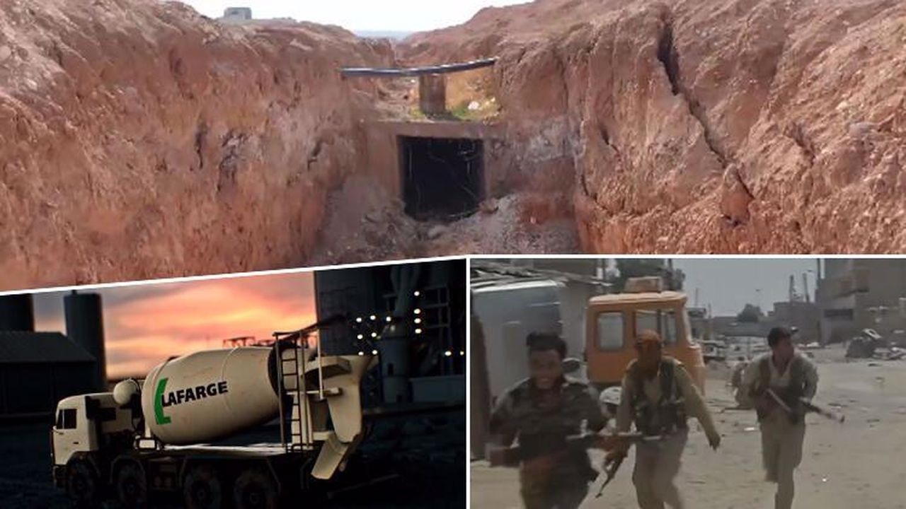 PKK/YPG'nin Lafarge yardımıyla açtığı tüneller