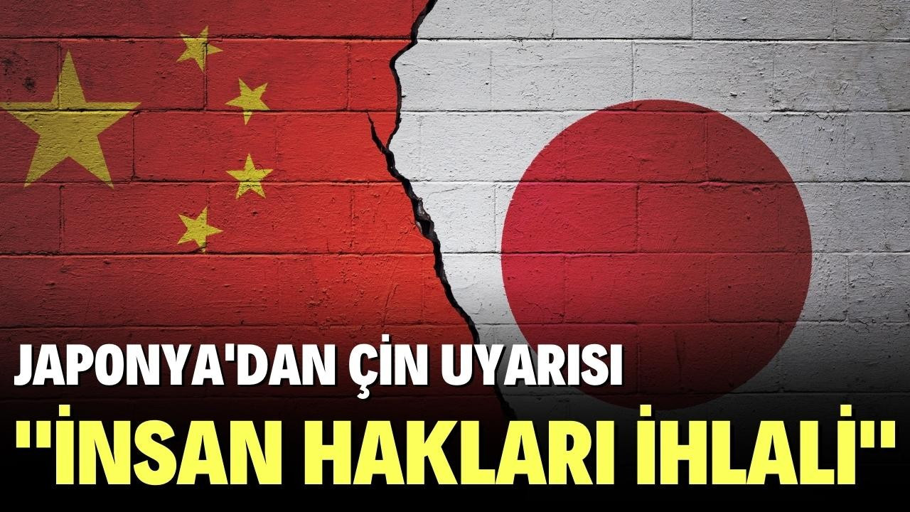 Japonya Çin'deki insan hakları ihlallerine