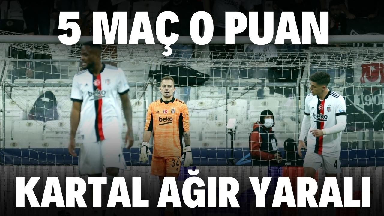 Beşiktaş Şampiyonlar Ligi'nde kayıp!