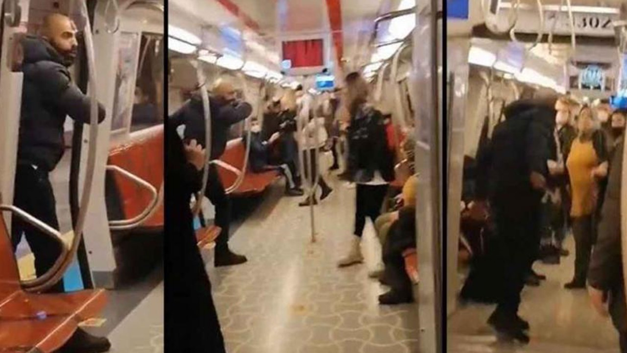 Metrosundaki eli bıçaklı saldırgan yakalandı