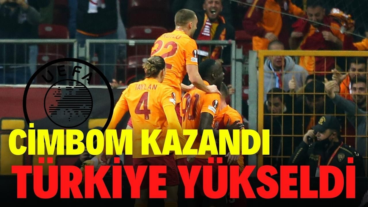 Türkiye UEFA ülke puanı klasmanında yükseldi
