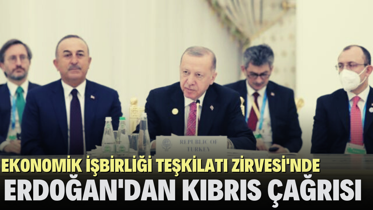 Erdoğan'dan EİT'de Kıbrıs çağrısı