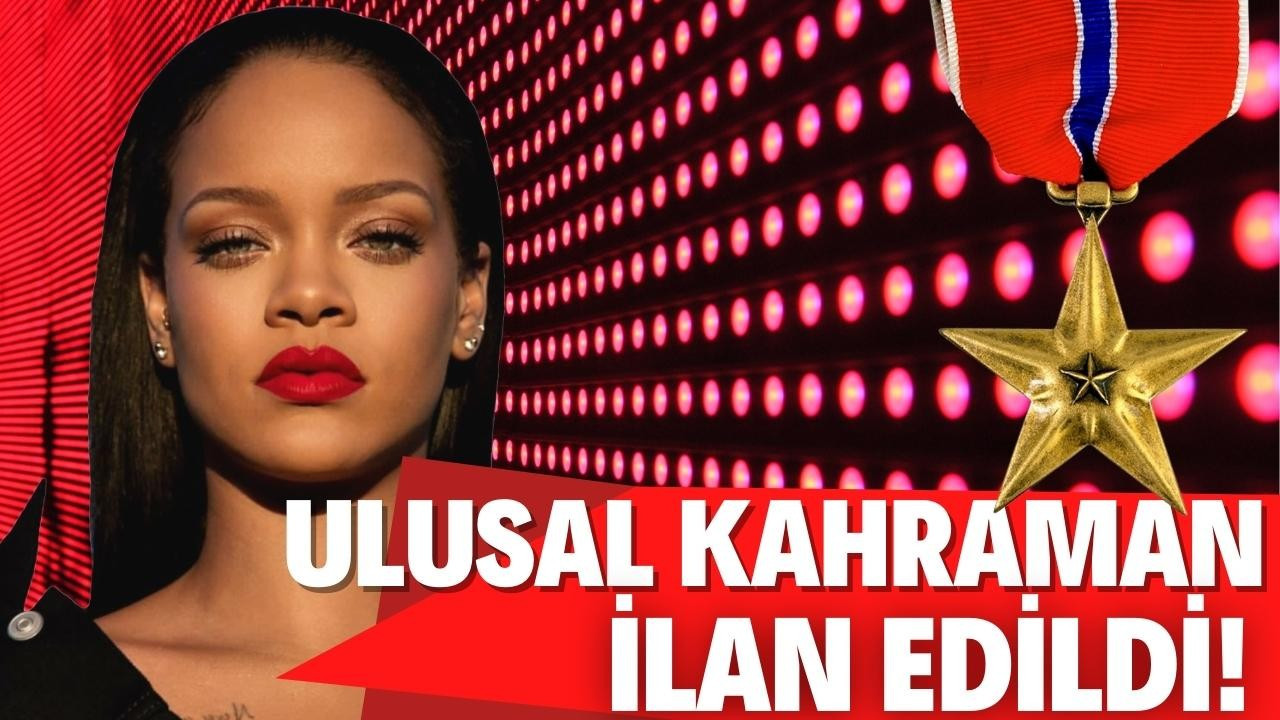 Rihanna'ya Ulusal Kahraman nişanı verildi