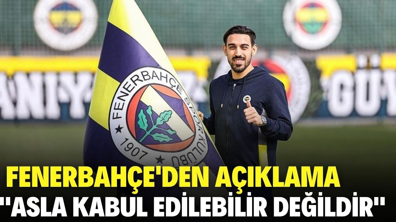 Fenerbahçe'den İrfan Can açıklaması