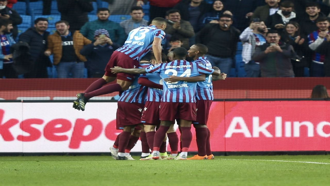 Trabzonspor, yenilmezlik ve liderliğini sürdürdü