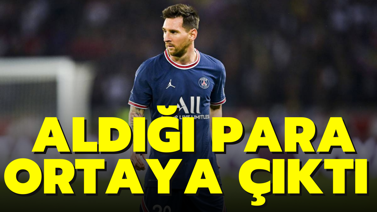 Messi'nin kontratı basına sızdı