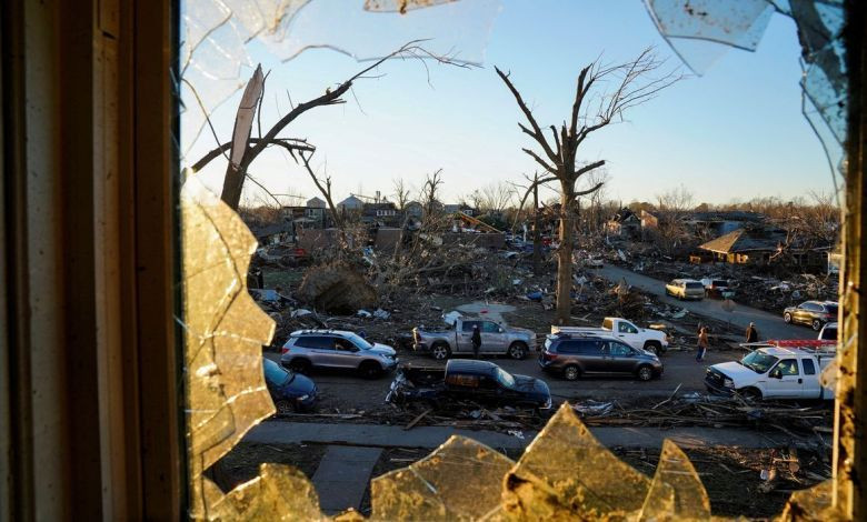 Hortumun neden olduğu yıkım havadan görüntülendi - Sayfa 15
