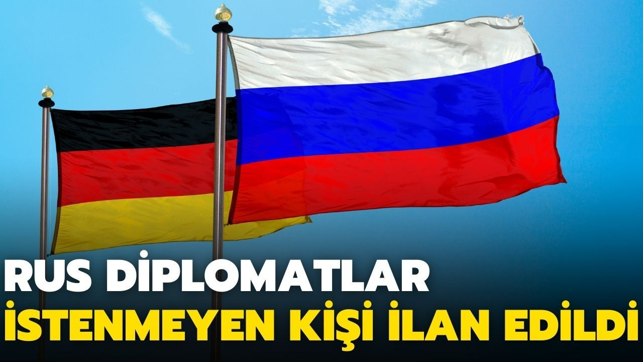 Almanya 2 Rus diplomatı istenmeyen kişi ilan etti