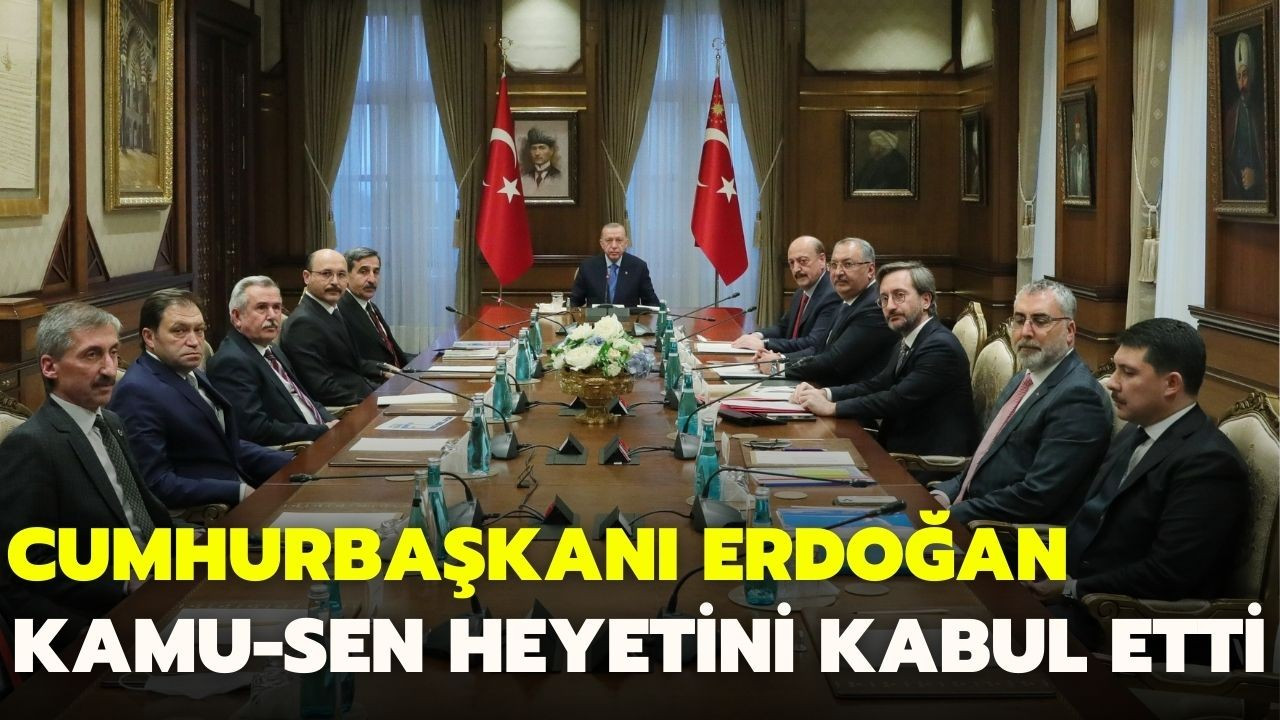 Cumhurbaşkanı Erdoğan Türkiye Kamu-Sen