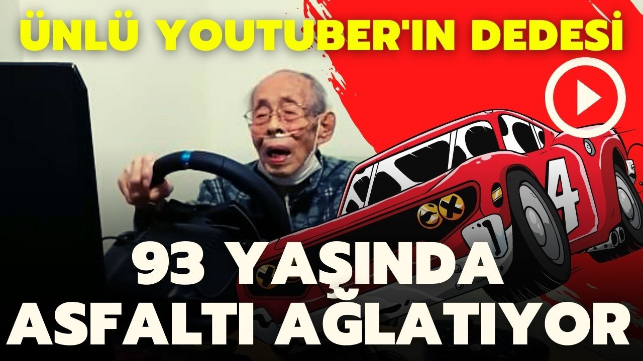 93 yaşındaki Japon oyuncu dede asfaltı ağlatıyor