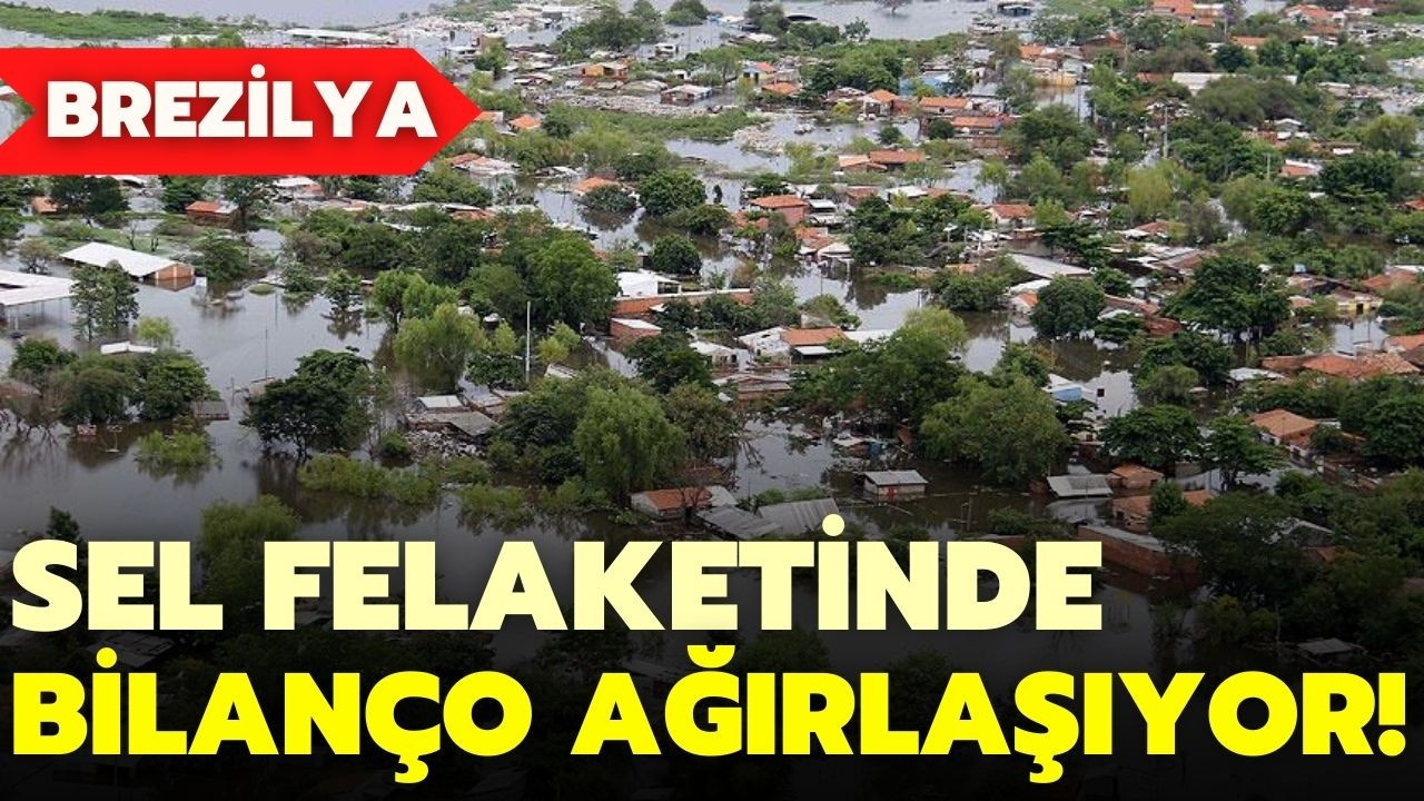 Brezilya'nın kuzeyindeki sel felaketi