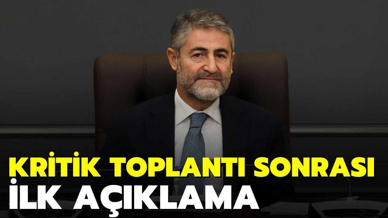 Bakan Nebati'den ilk açıklama