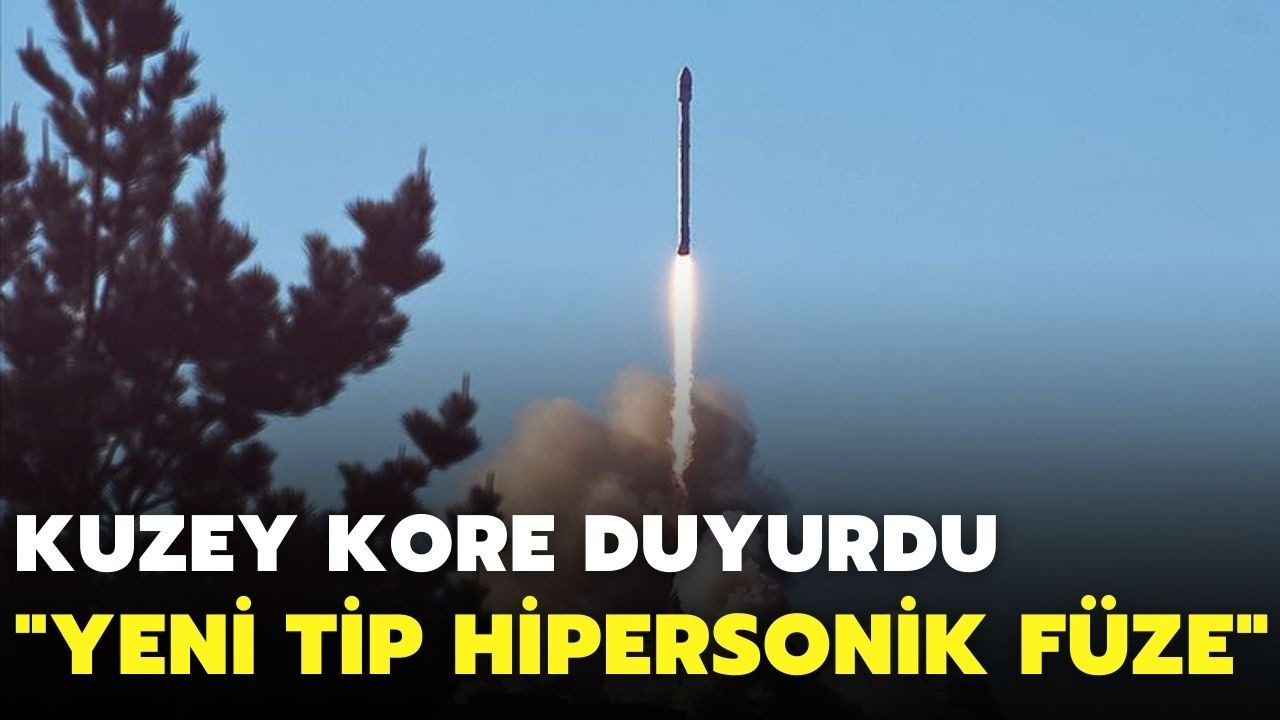 Kuzey Kore "yeni tip hipersonik füze" denemesi