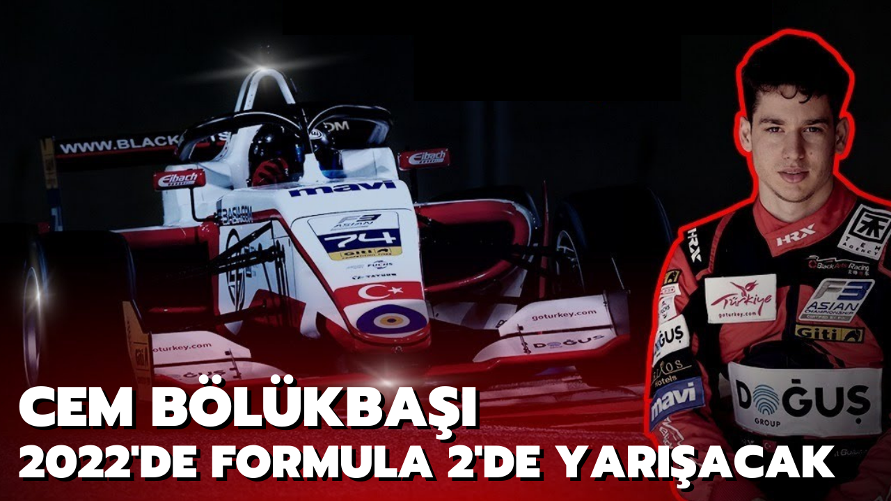 Cem Bölükbaşı 2022'de Formula 2'de yarışacak