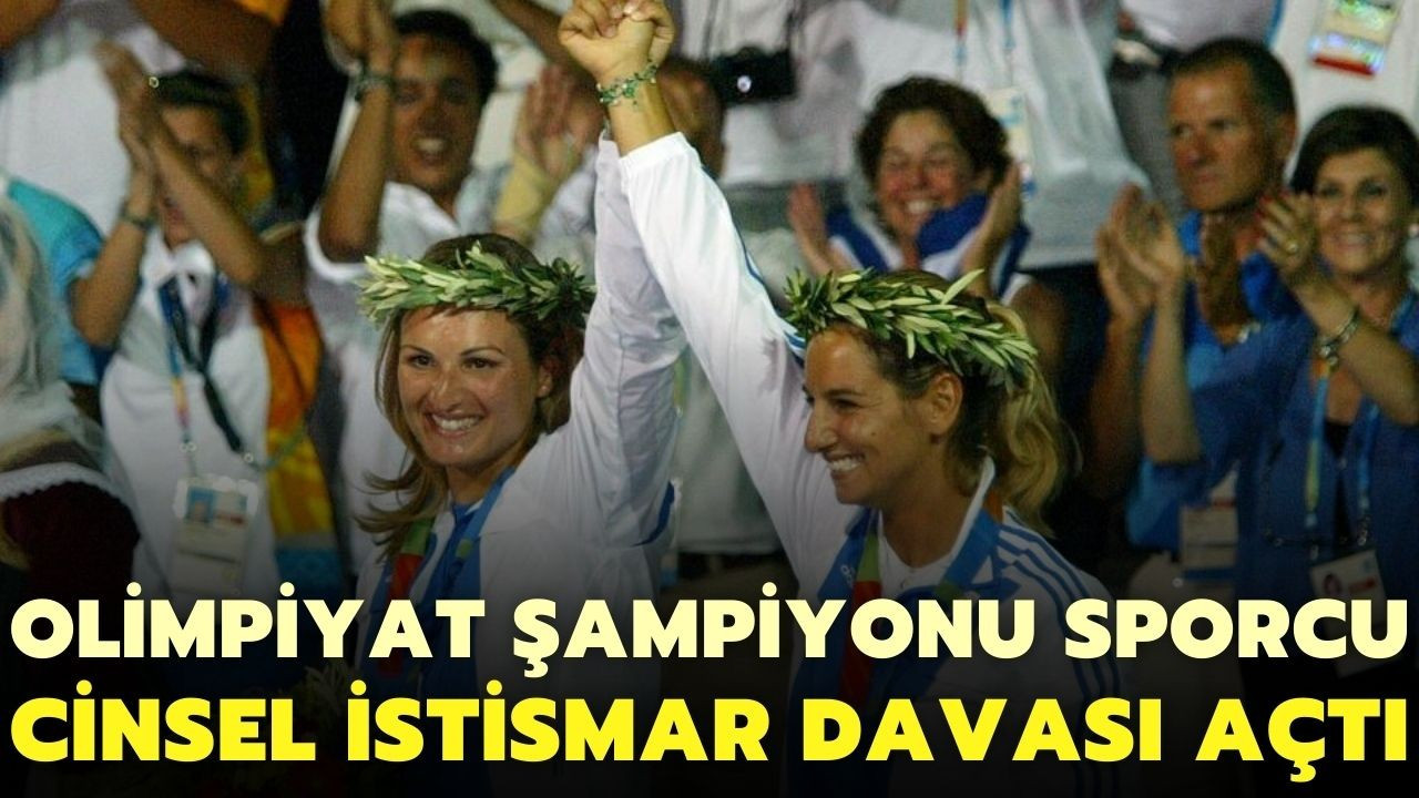 Olimpiyat şampiyonu Yunan sporcu