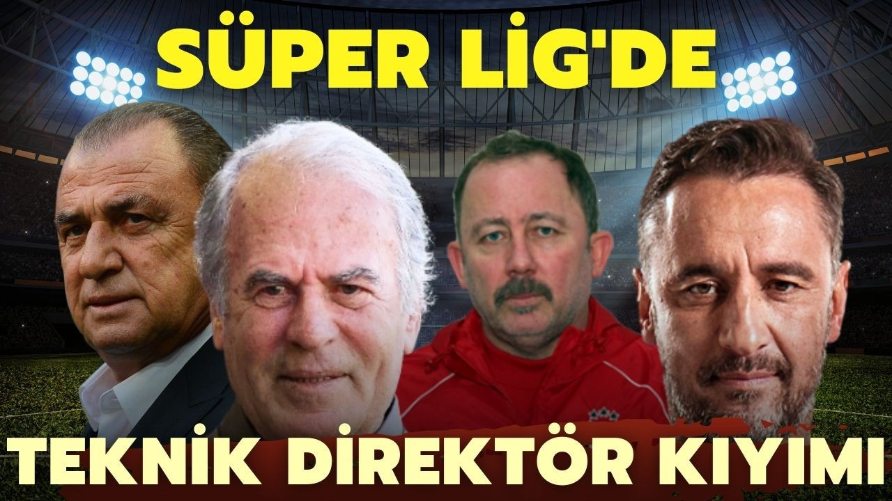 Süper Lig'de teknik direktör kıyımı