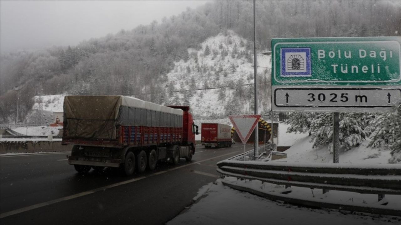 Bolu Dağı'nda ulaşım kontrollü sağlanmaya başlandı