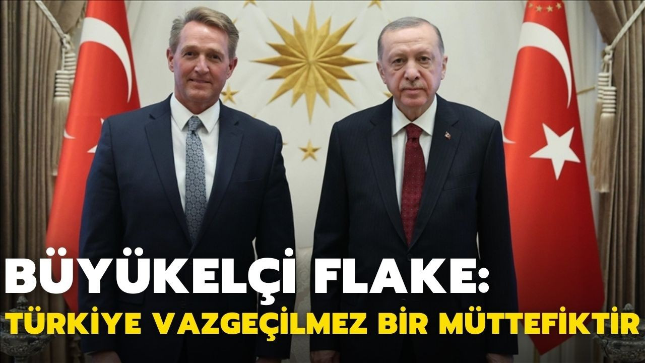 ABD Büyükelçisi Flake, güven mektubunu sundu