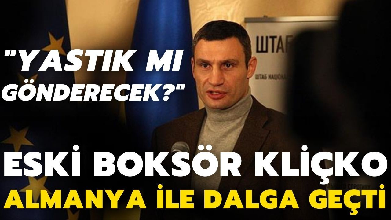 Eski boksör Vitaly Kliçko, Almanya ile dalga geçti