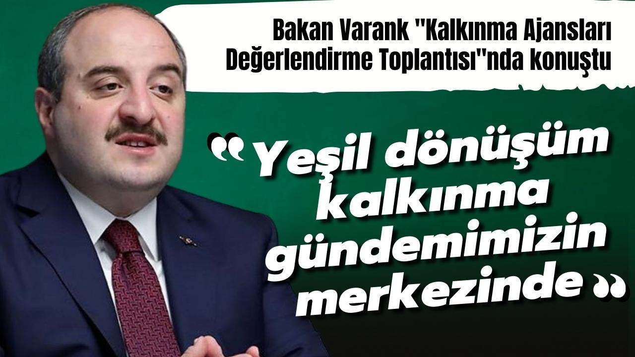 Bakan Varank'tan açıklamalar