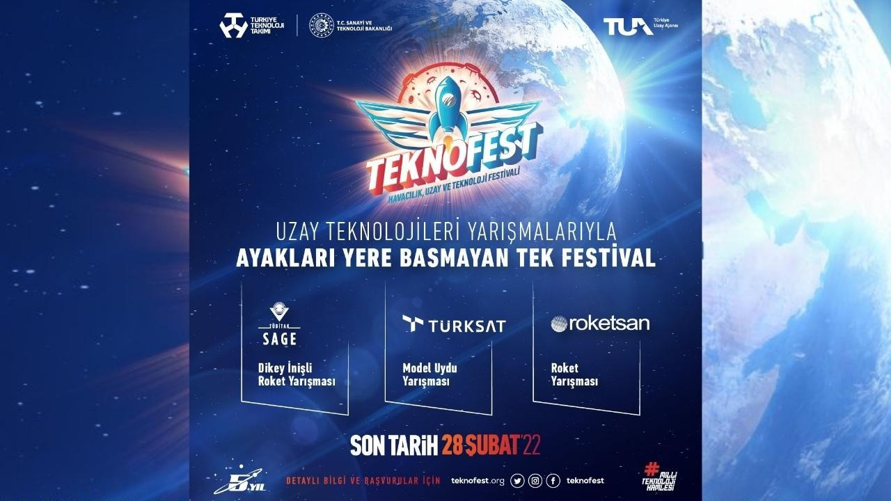 Uzay Teknolojiler Yarışmaları Teknofest'te