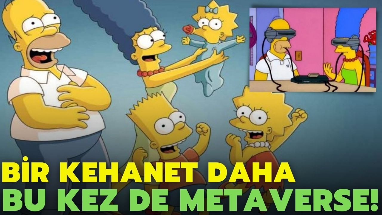 Simpsonlar'ın metaverse kehaneti