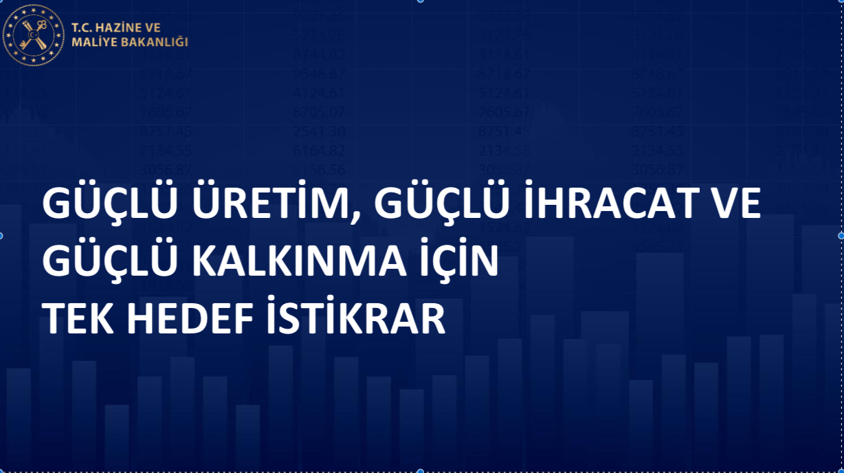 İşte Bakan Nebati'nin Türkiye Ekonomi Modeli Yeni Adımlar ve Enflasyon Tedbirleri Toplantısı'nda yaptığı sunum. - Sayfa 1