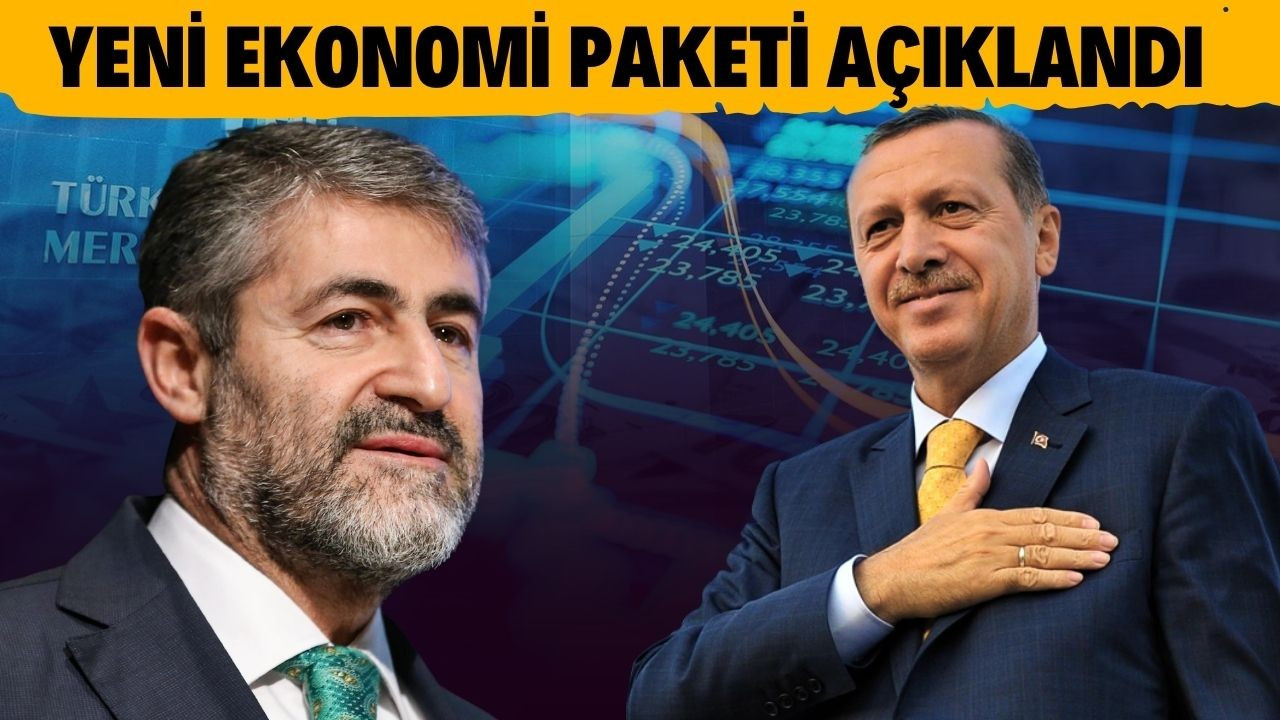 Bakan Nebati yeni ekonomi paketini açıklıyor