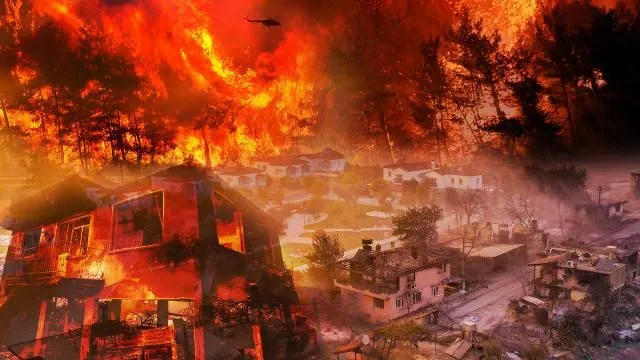 Manavgat'ta yangının yaraları sarılıyor, yeni evler hızla yükseliyor