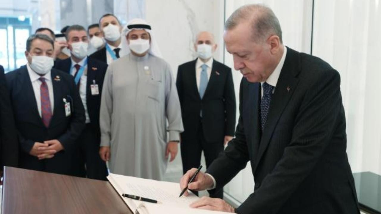 Cumhurbaşkanı Erdoğan Dubai'de