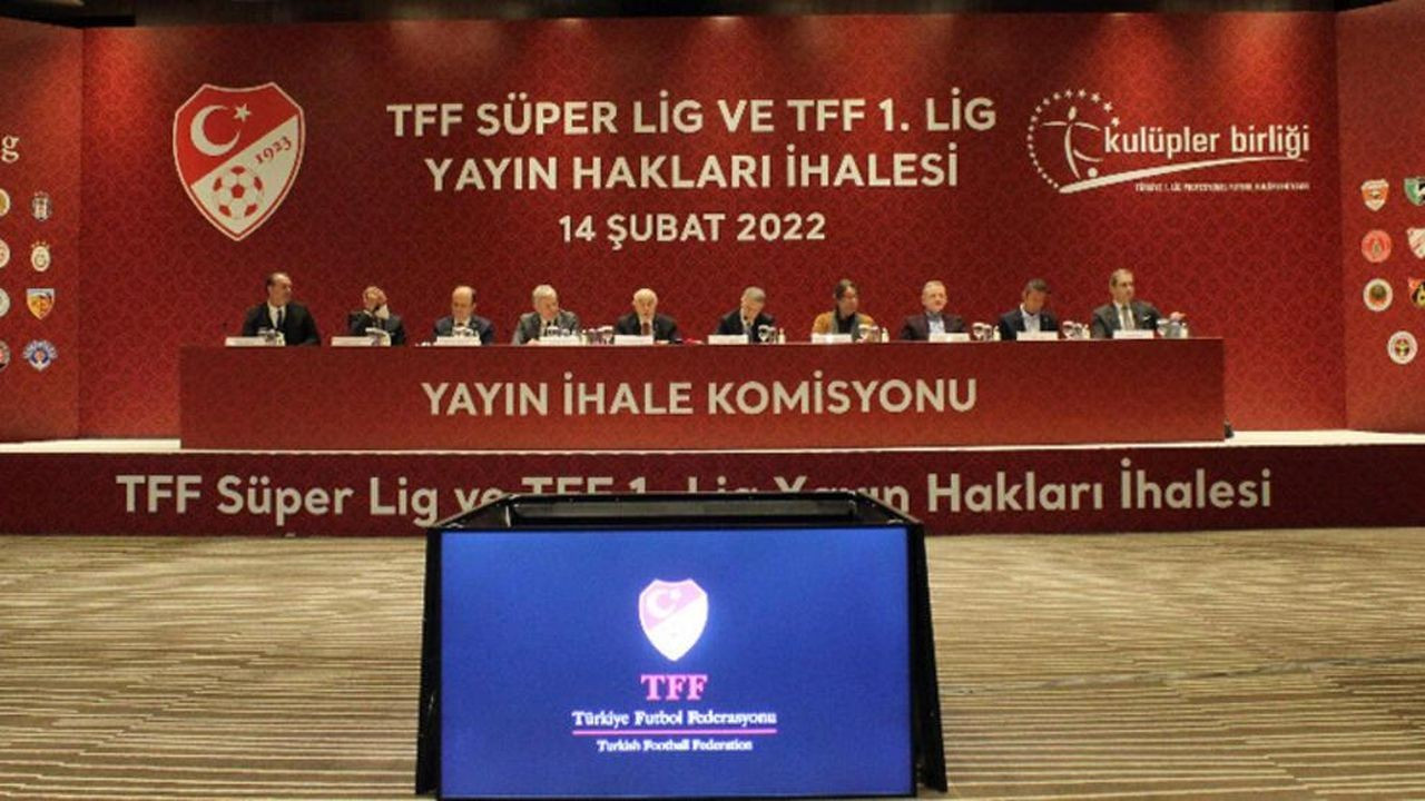 Süper Lig yayın ihalesi teklifleri ortaya çıktı