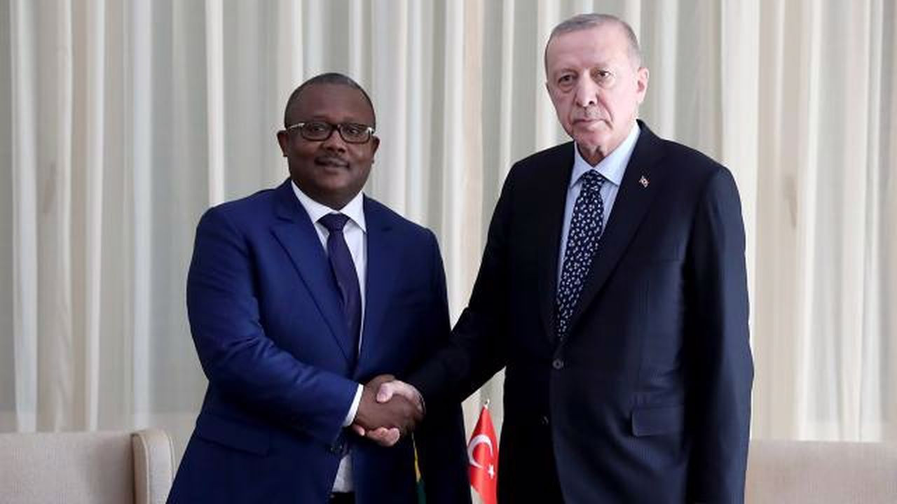 Gine Bissau Cumhurbaşkanı Embalo ile görüştü