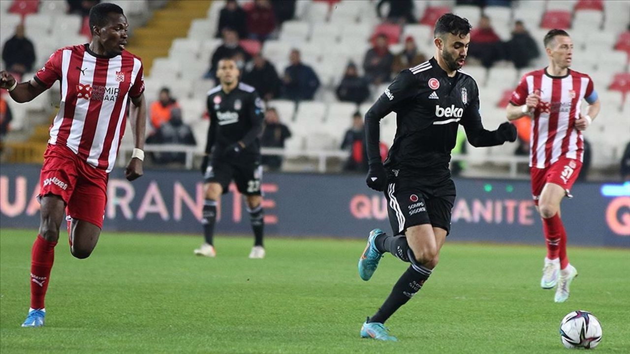 Beşiktaş Sivas deplasmanında 3 puanın sahibi