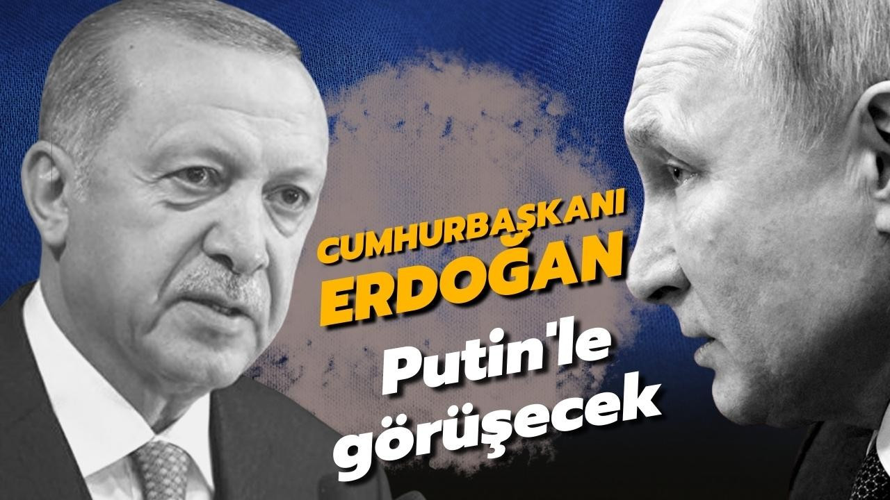 Cumhurbaşkanı Erdoğan Putin'le görüşecek