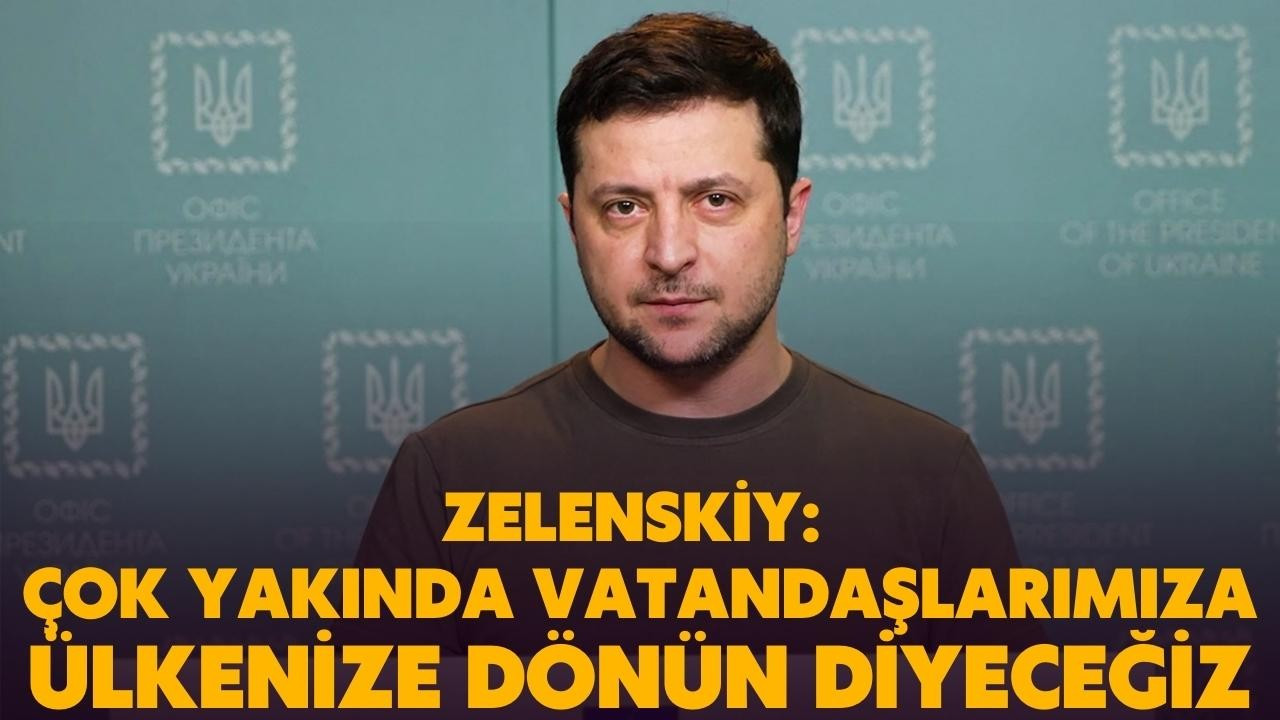 Yakında vatandaşlarımıza ülkenize dönün diyeceğiz