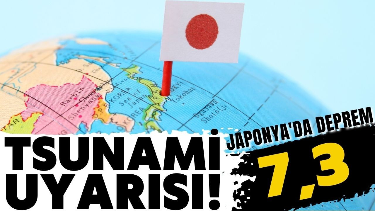 Japonya'nın kuzeydoğusunda 7,3 büyüklüğünde deprem