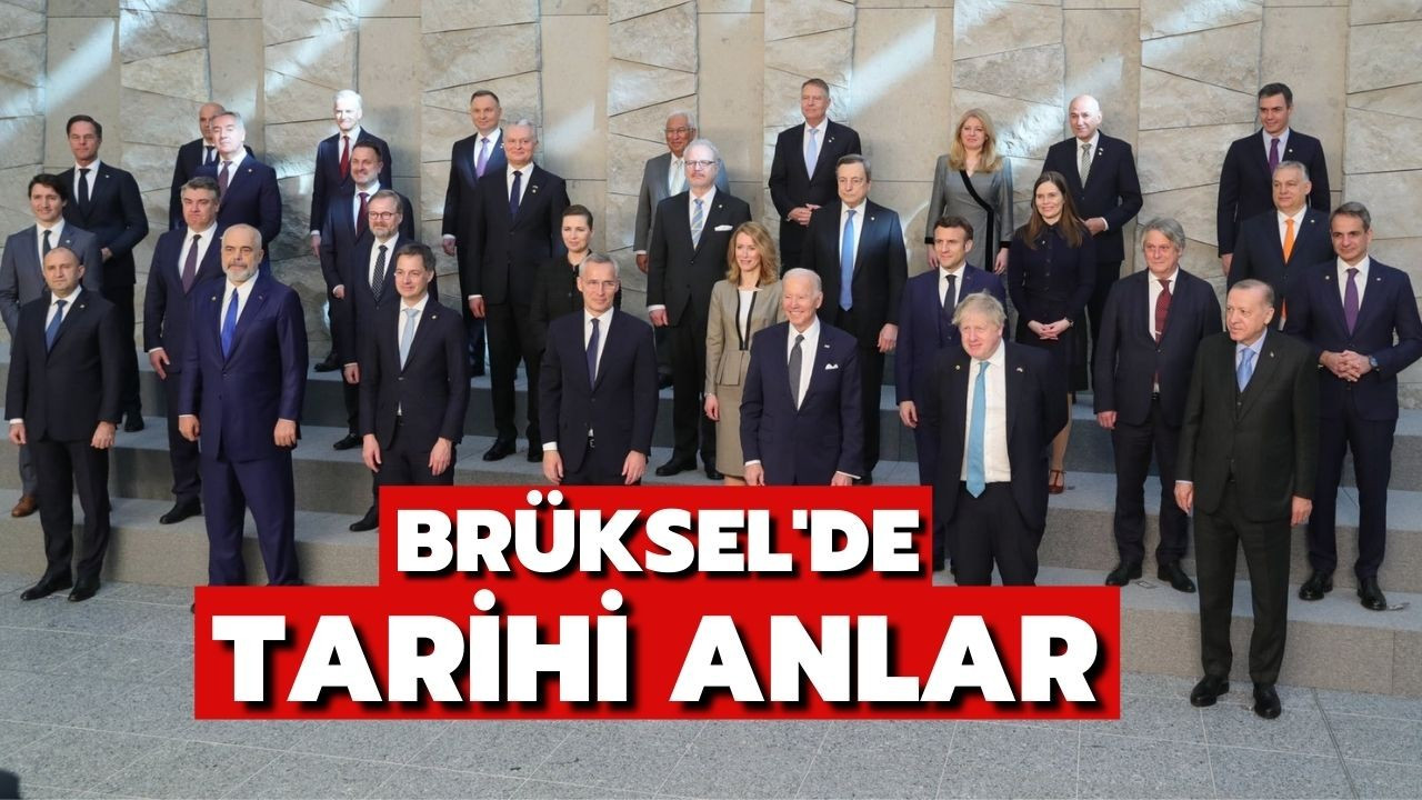 Erdoğan, NATO Olağanüstü Liderler Zirvesi
