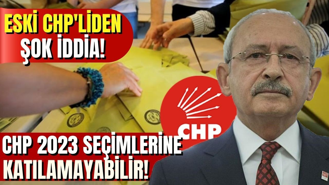Eski CHP'li uyardı: 2023 seçimleri zorda