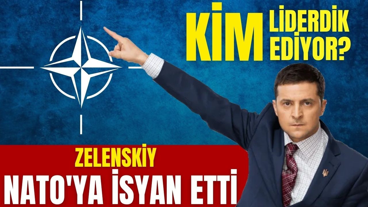 Zelenskiy isyan etti: NATO'ya kim liderlik ediyor?