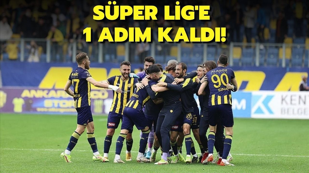 MKE Ankaragücü, Süper Lig için sahaya çıkıyor