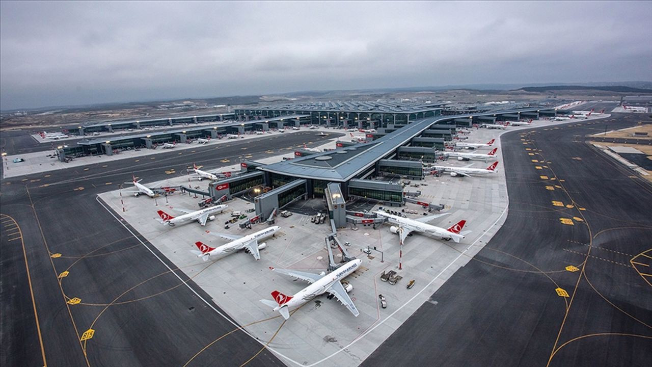 İstanbul Havalimanı ile THY'den uçuş rekoru
