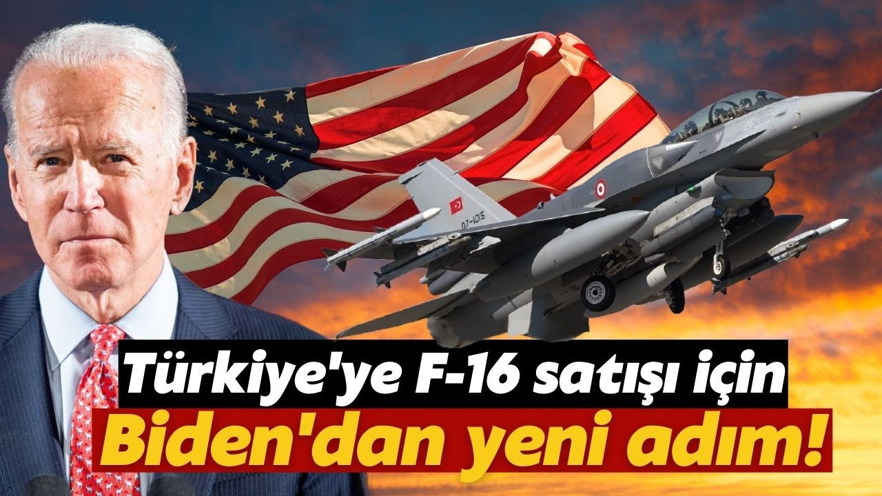 Türkiye'ye F-16 satışı için yeni adım
