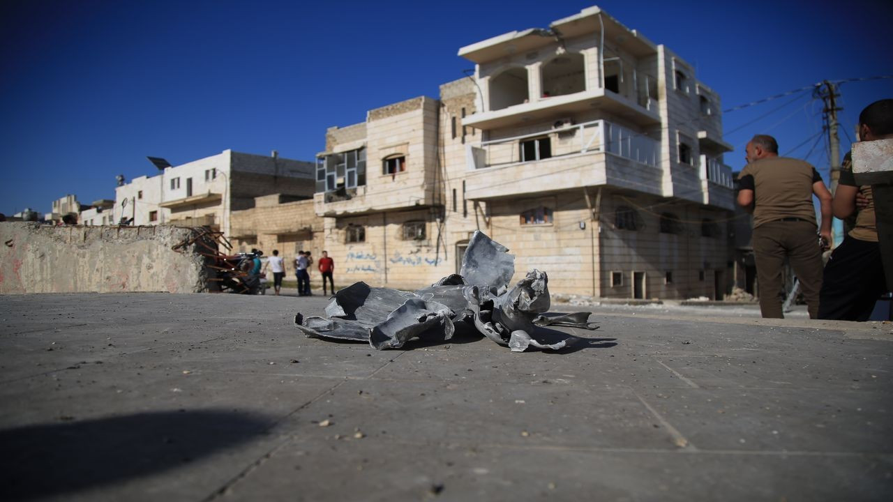 Suriye'nin Bab ilçesine roketli saldırı