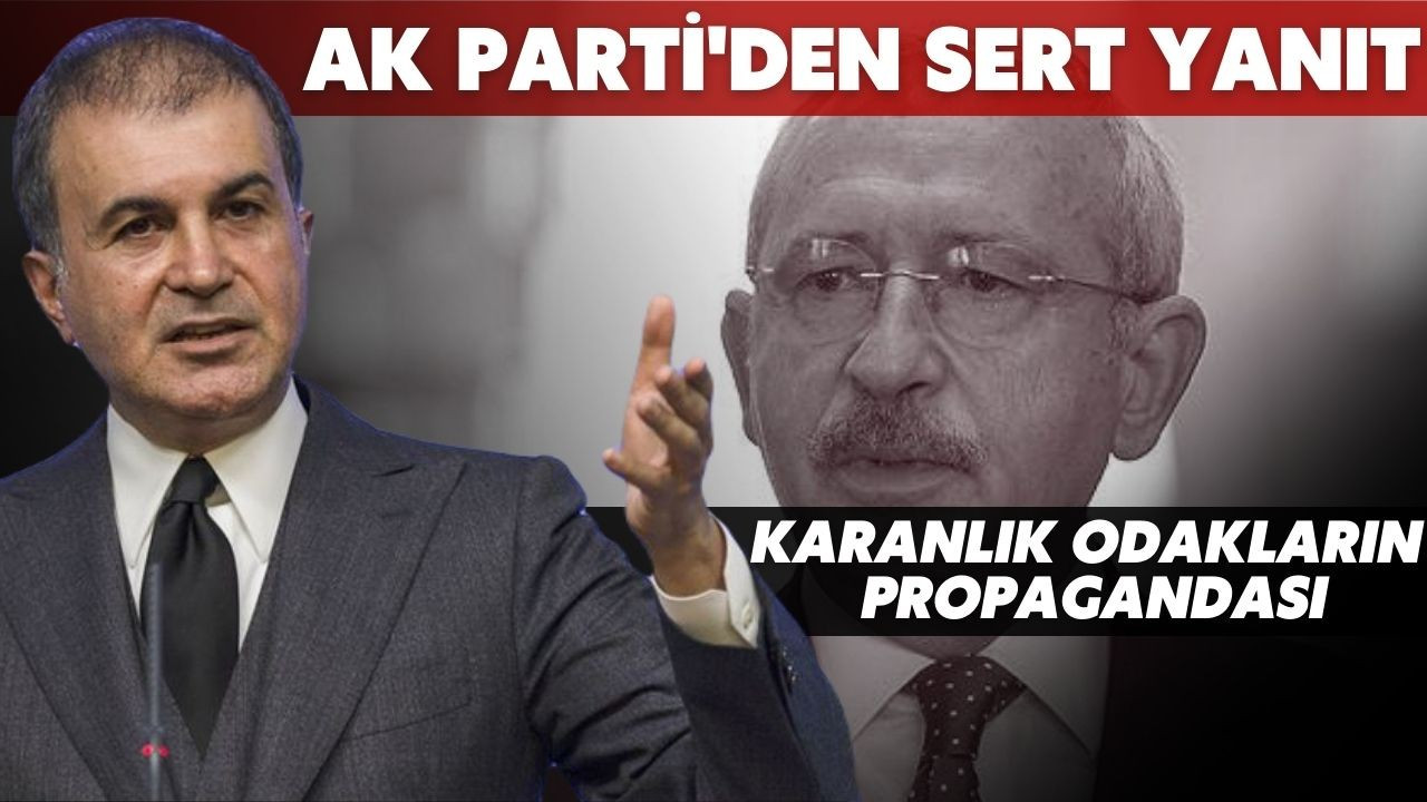 AK Parti'den Kılıçdaroğlu'na çok sert tepki