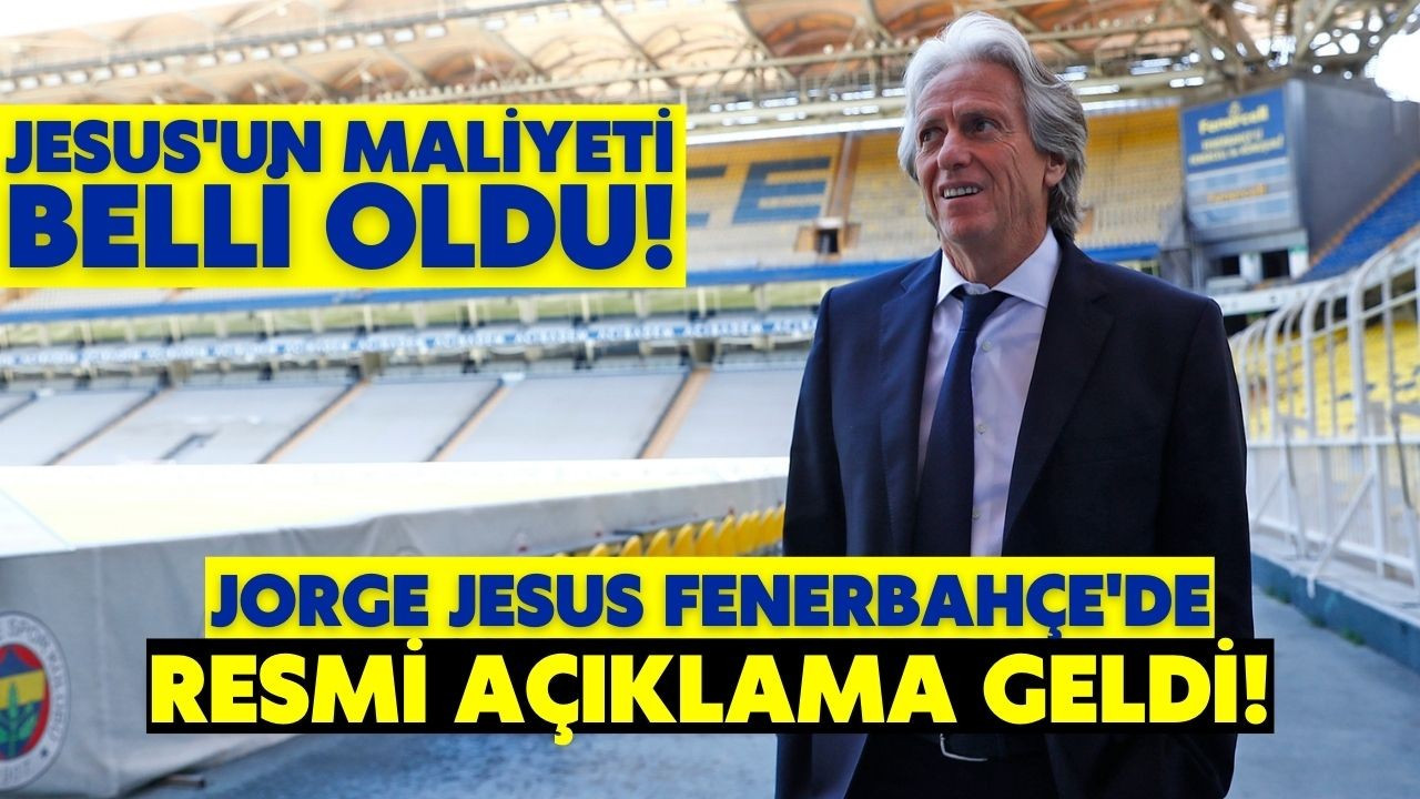 Jorge Jesus resmen Fenerbahçe'de