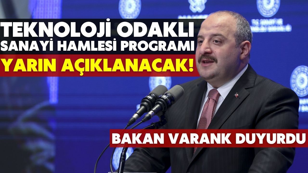 Bakan Varank “Makine Zirvesi 2022”de konuştu