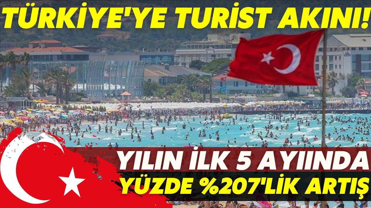 Türkiye'ye turist akını